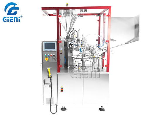 1.5KW ट्यूब फिलिंग और सीलिंग मशीन 30ml हैंड जेल ट्यूब फिलर और सीलर
